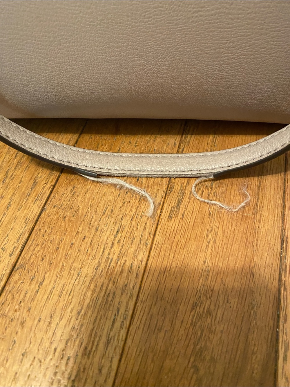 kate spade leather tote in light beige - Picture 3 of 5